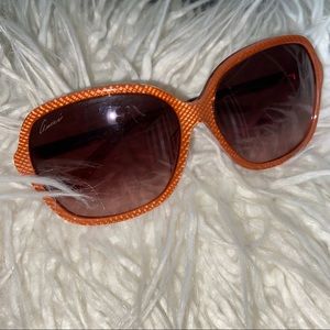 Beautiful coral Gucci glasses
